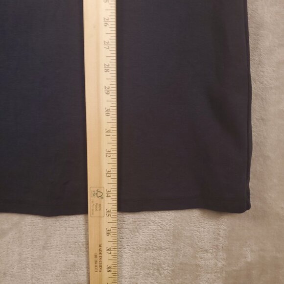 Tommy Hilfiger Navy Blue Sleeveless Dress V neck, Women's size L - Picture 7 of 9